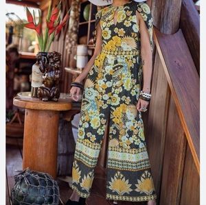 Nine Lives Bazaar Zeus Jumpsuit with Cape